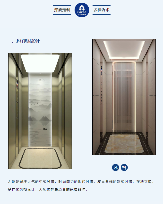 法立奥别墅电梯设计